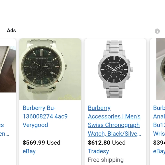 Burberry watch - Picture 3 of 9